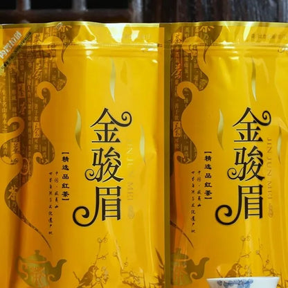 250g/500g Chinese Hei TieGuanYin Tea Set Vacuum Plastic Bags Anxi Tieguanyin Black Oolong Tea Compression Packing Bag