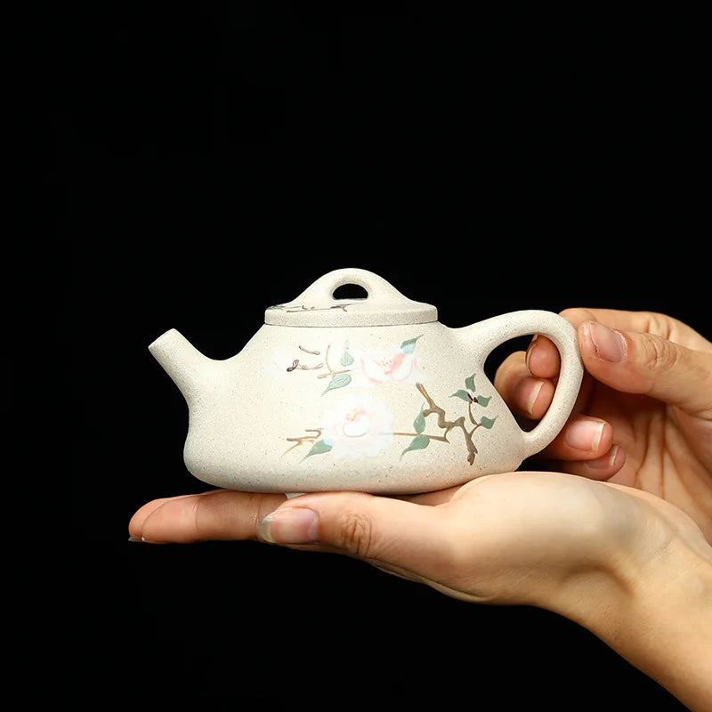 250ml Antique Yixing Purple Clay Teapot Household Filter Beauty Kettle Handmade Tea Infuser Customized Chinese Zisha Tea Set