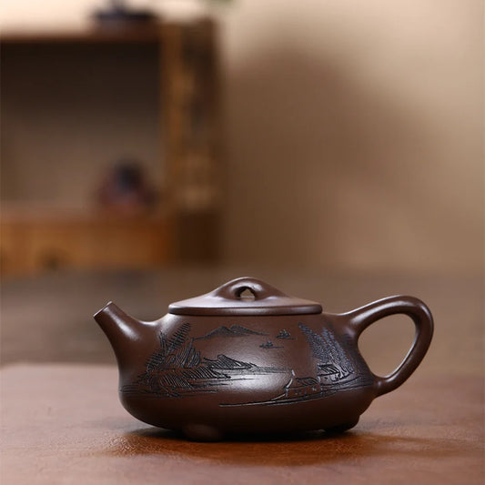 250ml Boutique Yixing Purple Clay Tea Pot Master Handmade Beauty Teapot Tradition Zisha Filter Teaware Customized Tea Infuser