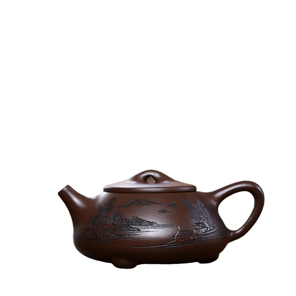 250ml Boutique Yixing Purple Clay Tea Pot Master Handmade Beauty Teapot Tradition Zisha Filter Teaware Customized Tea Infuser
