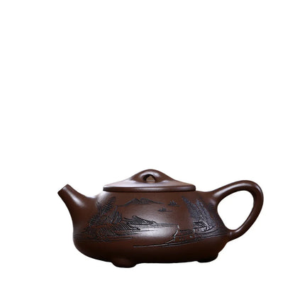 250ml Boutique Yixing Purple Clay Tea Pot Master Handmade Beauty Teapot Tradition Zisha Filter Teaware Customized Tea Infuser