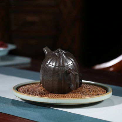 250ml Chinese Yixing Purple Clay Teapot Handmade Beauty Teapot Raw Ore Section Mud Filter Teaware Classic Zisha Tea Accessories