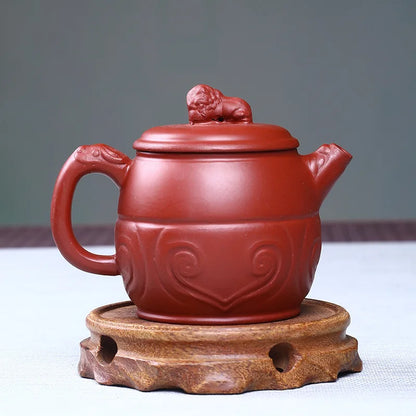 250ml Yixing Purple Clay Teapot Xi Shi Teapot Dahongpao Tea Set Famous Home Handmade Kettle Tea Ceremony Accessories