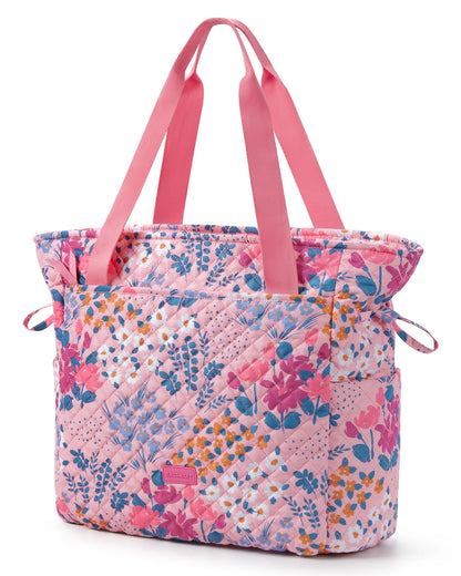 25L Large Bags for Travel Women Tote Bags BAGSMART Top Handle Handbags Light Overnight Shoulder Bag for Work School Travel