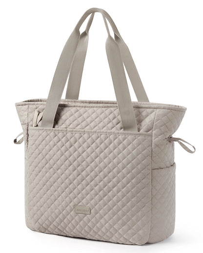 25L Large Bags for Travel Women Tote Bags BAGSMART Top Handle Handbags Light Overnight Shoulder Bag for Work School Travel