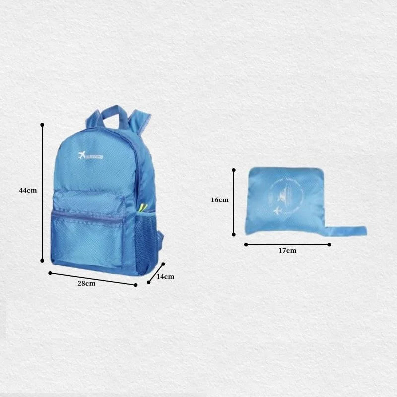 25L Lightweight Folding Backpack Men's Ultralight Waterproof Backpack Women's Travel Camping Hiking Backpack Customized Logo