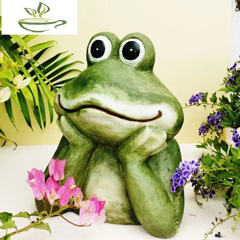 Resin Outdoor Decoration Creativity Animal Decoration American Outdoor Garden Courtyard Balcony Decoration Garden Statues Decor