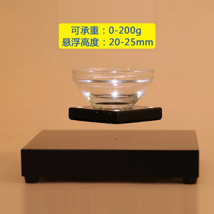 25mm suspension height Magnetic Levitation Rotating Display Stand  Jewellery and perfume Advertising display stand