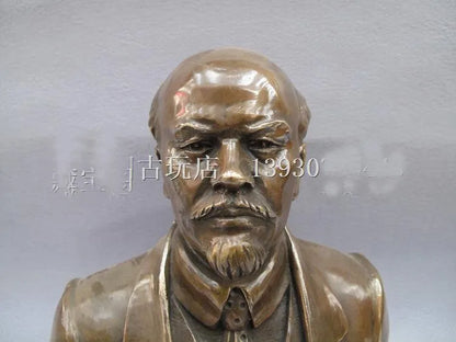 26 CM TALL TOP limited edition collection-the Soviet Union Russia great leader Vladimir Lenin bronze statue