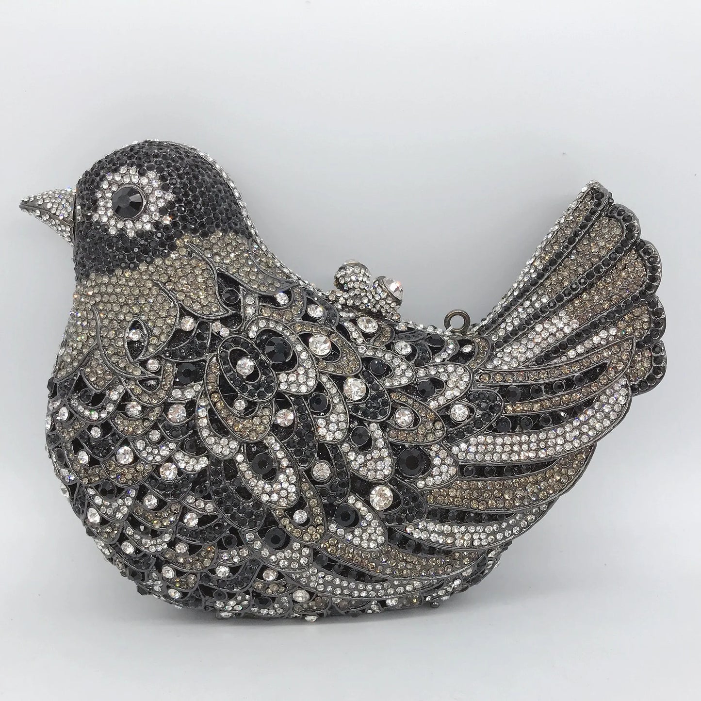 26 Colors Woman Bird Diamond Cute Evening Bag Cocktail Prom Crystal Stone Party Handbag Wedding Bridal Dinner Metal Shinny Purse
