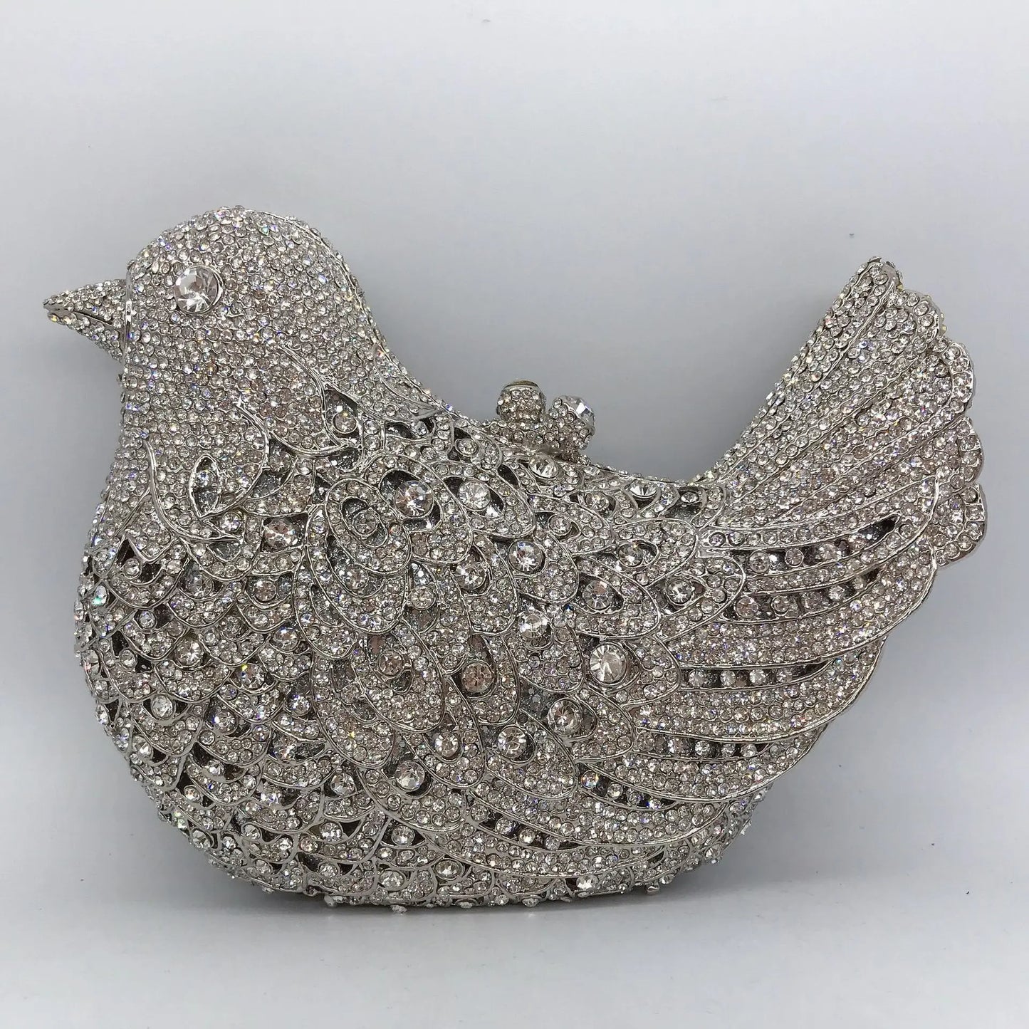 26 Colors Woman Bird Diamond Cute Evening Bag Cocktail Prom Crystal Stone Party Handbag Wedding Bridal Dinner Metal Shinny Purse