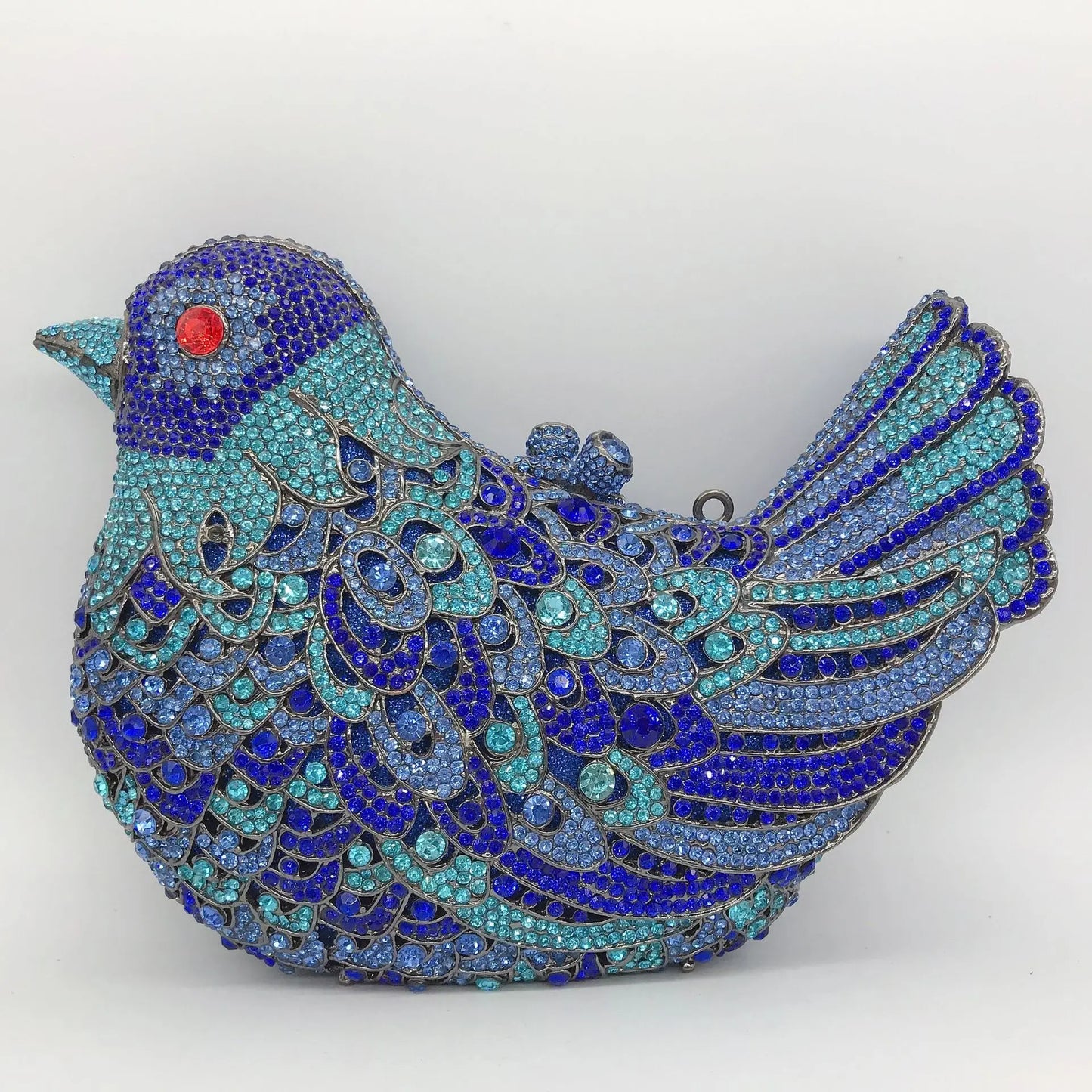 26 Colors Woman Bird Diamond Cute Evening Bag Cocktail Prom Crystal Stone Party Handbag Wedding Bridal Dinner Metal Shinny Purse