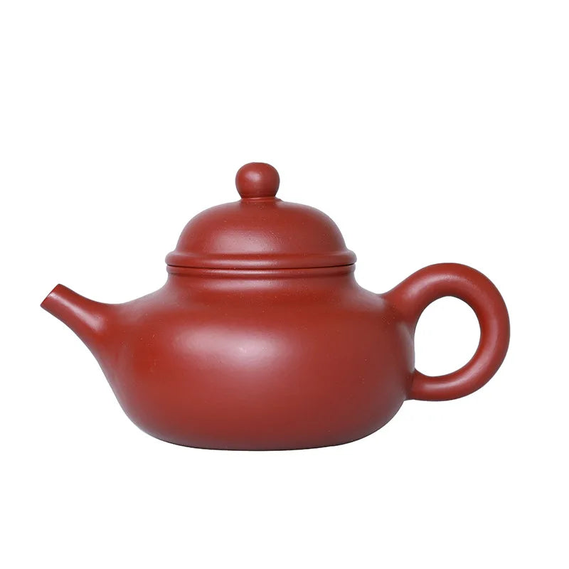 260cc Chinese Yixing Purple Clay Tea Pot Home Dahongpao Customized Teaware Handmade Xishi Teapot Kettle Tea Ceremony