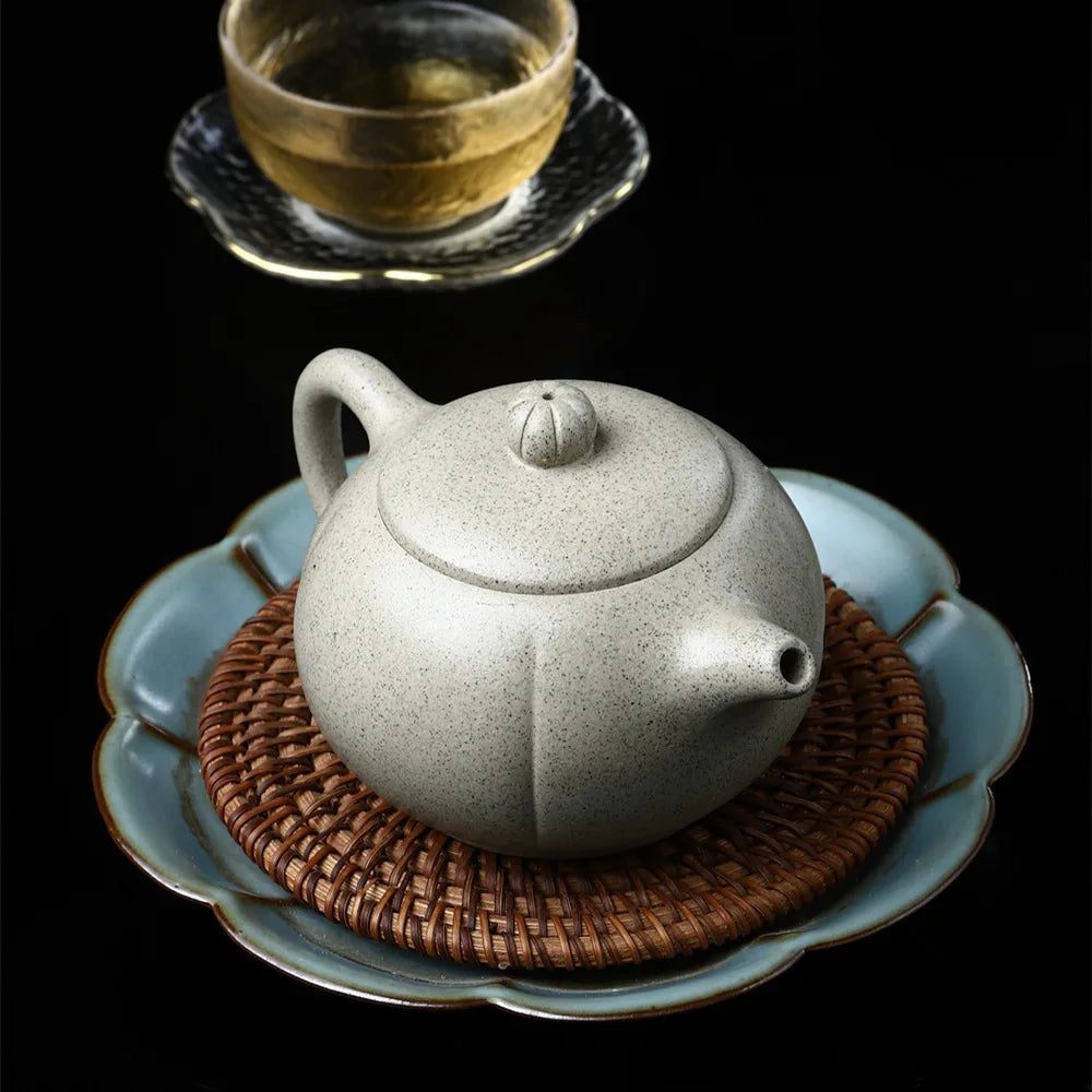 260cc Yixing Classic Xishi tea pots Purple Clay Teapot Handmade beauty kettle Teaware Chinese Tea Ceremony Customized Gifts