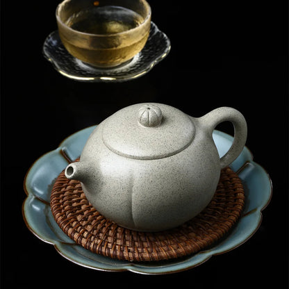 260cc Yixing Classic Xishi tea pots Purple Clay Teapot Handmade beauty kettle Teaware Chinese Tea Ceremony Customized Gifts