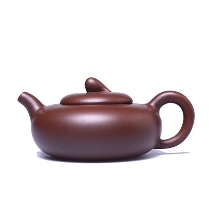 260ml Chinese Yixing Purple Clay Tea Pot Home Dahongpao Customized Teaware Handmade Xishi Teapot Kettle Tea Ceremony