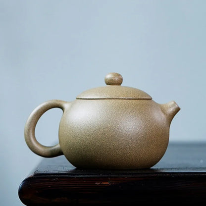 260ml Chinese Yixing Purple Clay Teapots Handmade Raw Ore Xishi Tea Pot Household Zisha Filter Kettle Tea Ceremony Supplies