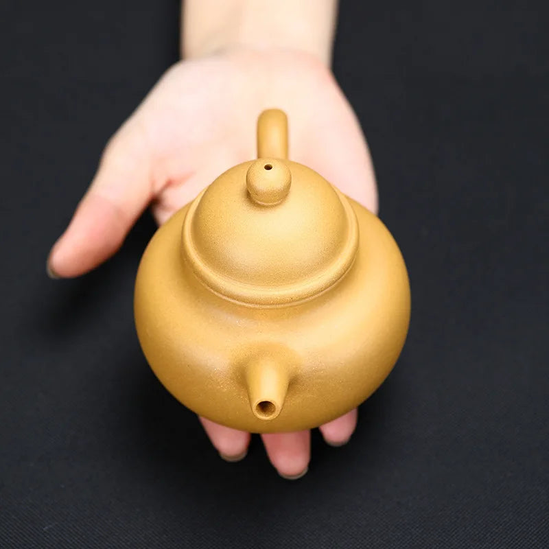 260ml High-end Yixing Purple Clay Teapots Handmade Dragon Pattern Tea Pot Raw Ore Duan ni Mud Kettle Zisha Tea Set Collection