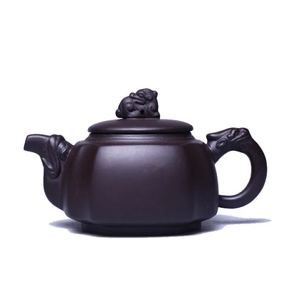 260ml Master Handmade Purple Clay Tea Pot Chinese Yixing Beauty Teapot Boutique Filter Tea Infuser Zisha Teaware