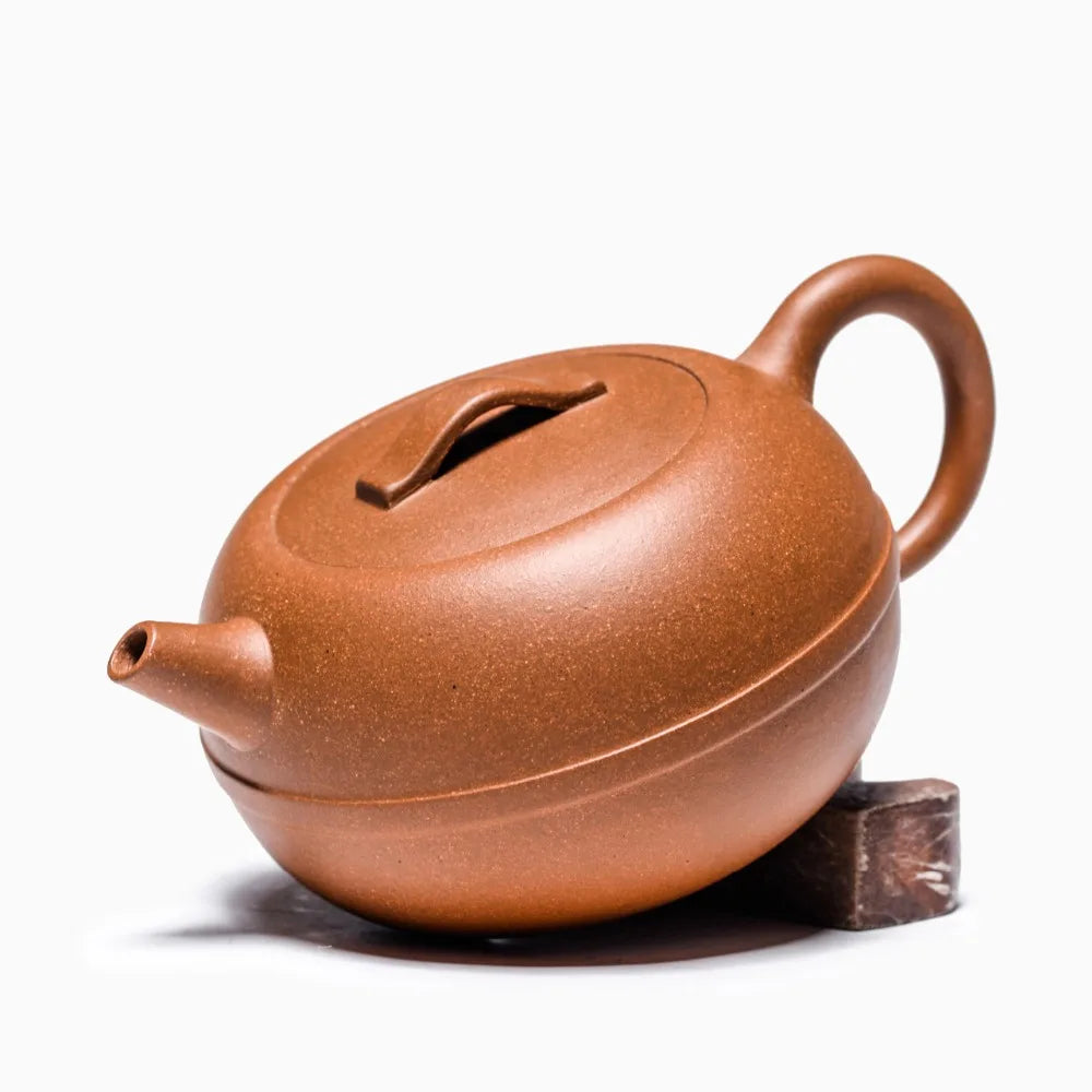 260ml Yixing Purple Clay Teapot Black Tea Jin Jun Mei Kung Fu Tea Pot  Authentic Famous Hand-made Line Round Pot Tea Set