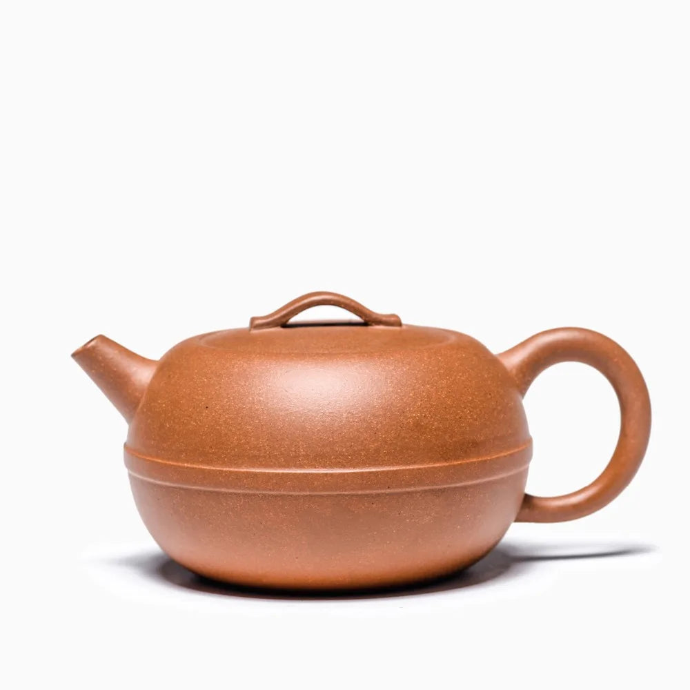 260ml Yixing Purple Clay Teapot Black Tea Jin Jun Mei Kung Fu Tea Pot  Authentic Famous Hand-made Line Round Pot Tea Set