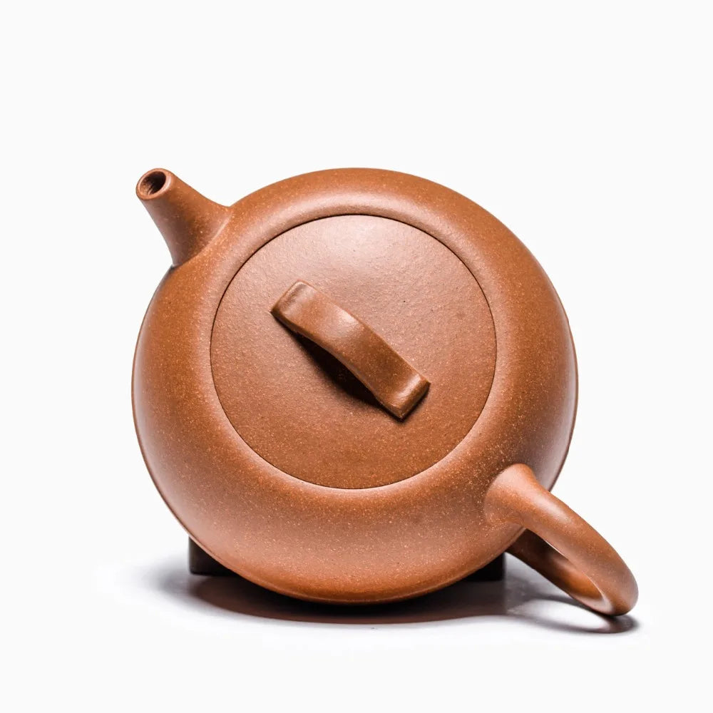 260ml Yixing Purple Clay Teapot Black Tea Jin Jun Mei Kung Fu Tea Pot  Authentic Famous Hand-made Line Round Pot Tea Set