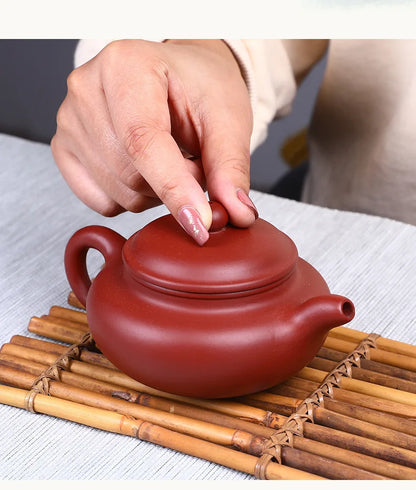 270cc Authentic Dahongpao Zisha Teapot Chinese Yixing Purple Clay Tea Pot Tradition Tea Ceremony Accessories Household Drinkware