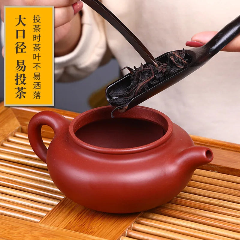 270cc Authentic Dahongpao Zisha Teapot Chinese Yixing Purple Clay Tea Pot Tradition Tea Ceremony Accessories Household Drinkware