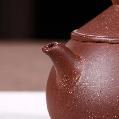 270cc Yixing China Old Purple Clay Teapot Original Mine Purple Mud High Pot One Hand Tea pot Jin Jun Mei Da Hong Pao Teaware