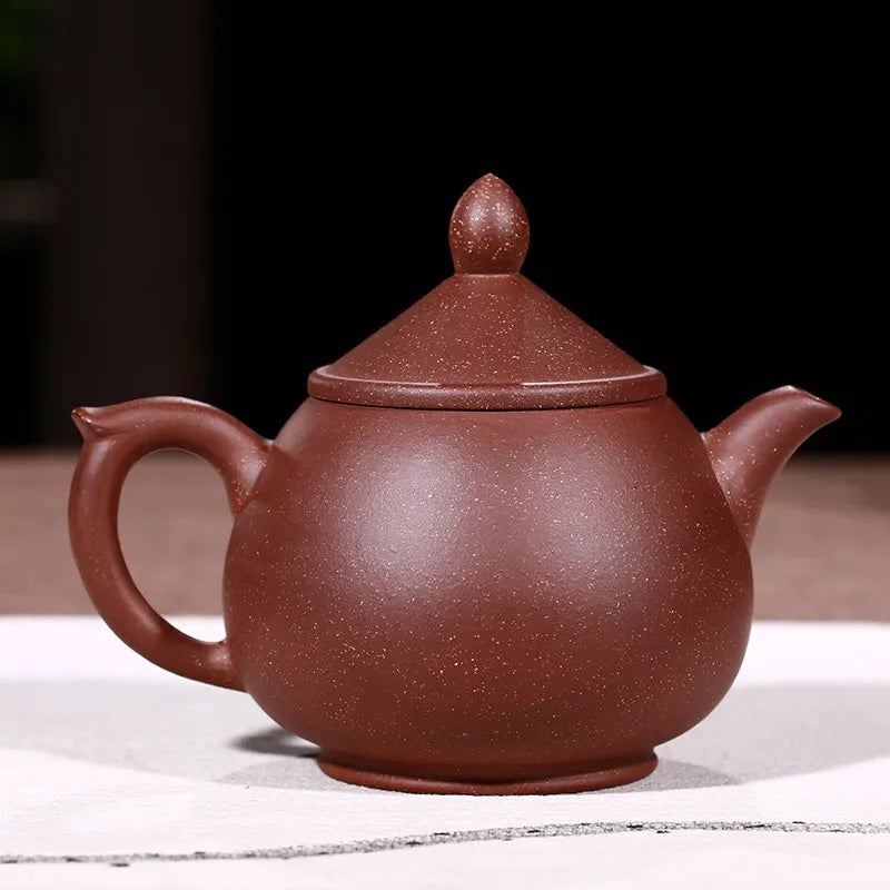 270cc Yixing China Old Purple Clay Teapot Original Mine Purple Mud High Pot One Hand Tea pot Jin Jun Mei Da Hong Pao Teaware