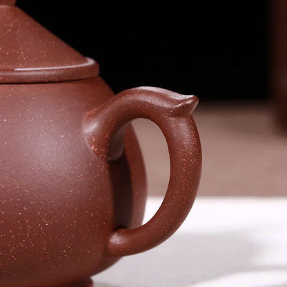 270cc Yixing China Old Purple Clay Teapot Original Mine Purple Mud High Pot One Hand Tea pot Jin Jun Mei Da Hong Pao Teaware