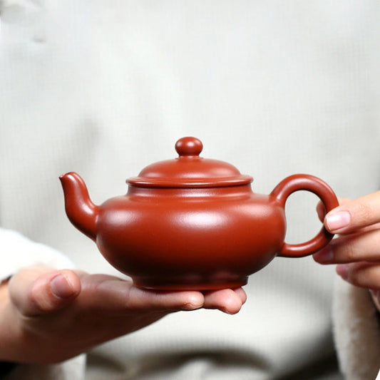 270ml High-end Yixing Purple Clay Teapots Famous Artists Handmade Tea Pot Raw Ore Dahongpao Beauty Kettle Chinese Zisha Tea Set