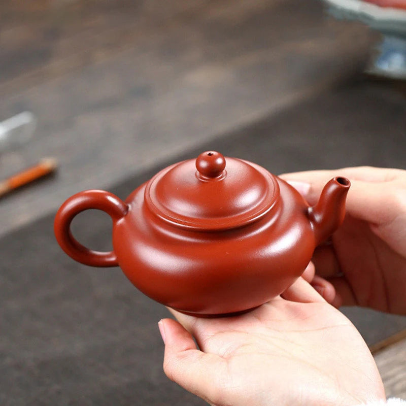 270ml High-end Yixing Purple Clay Teapots Famous Artists Handmade Tea Pot Raw Ore Dahongpao Beauty Kettle Chinese Zisha Tea Set