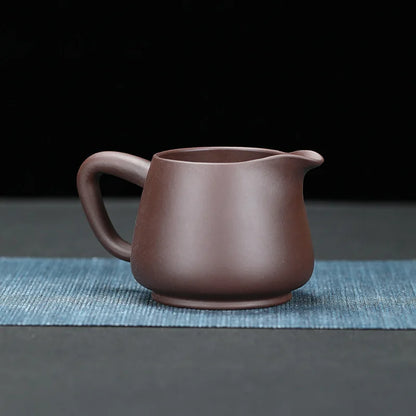 270ml Purple Clay Gongdao Cup Mug Tea Set Teapot Chinese Kung Fu Tea Cup Set kettle Drankware Justice Cup Teapot Teaware