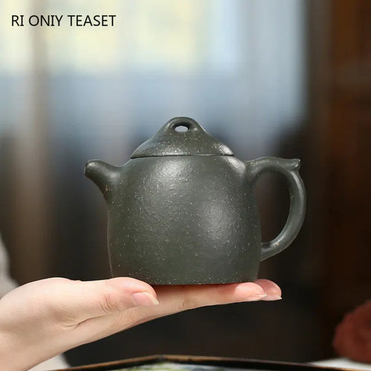 270ml Yixing Authentic Purple Clay Teapots Famous Artists Handmade Tea Pot Raw Ore Beauty Kettle Chinese Zisha Tea Set Teaware