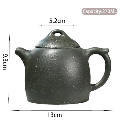 270ml Yixing Authentic Purple Clay Teapots Famous Artists Handmade Tea Pot Raw Ore Beauty Kettle Chinese Zisha Tea Set Teaware