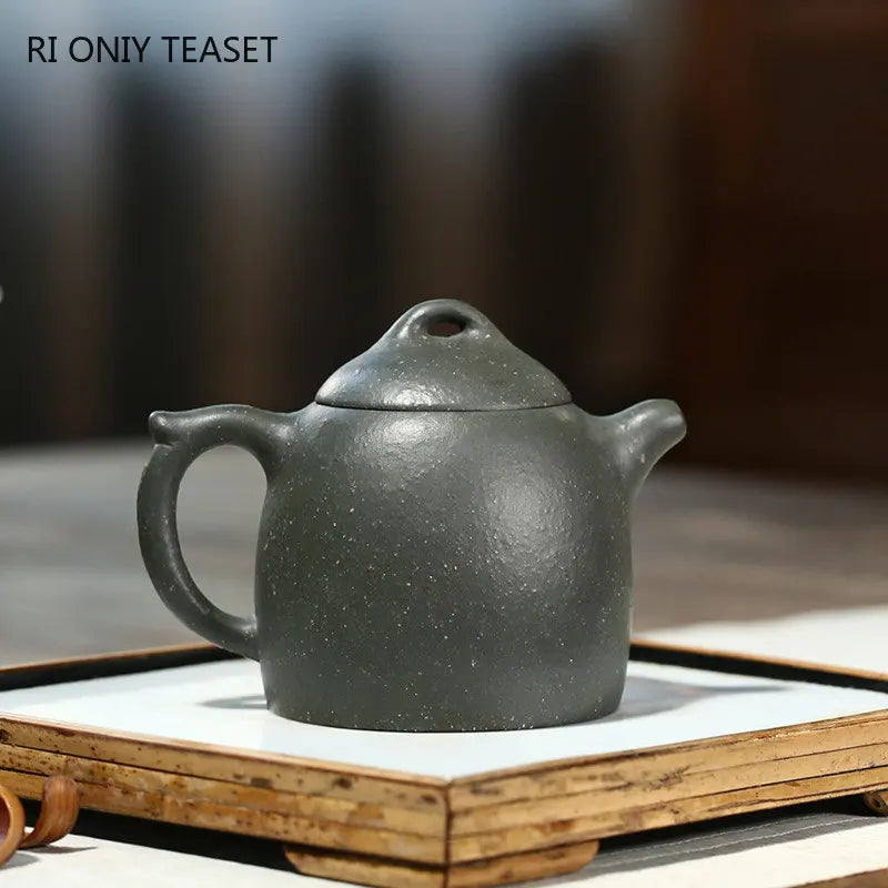 270ml Yixing Authentic Purple Clay Teapots Famous Artists Handmade Tea Pot Raw Ore Beauty Kettle Chinese Zisha Tea Set Teaware