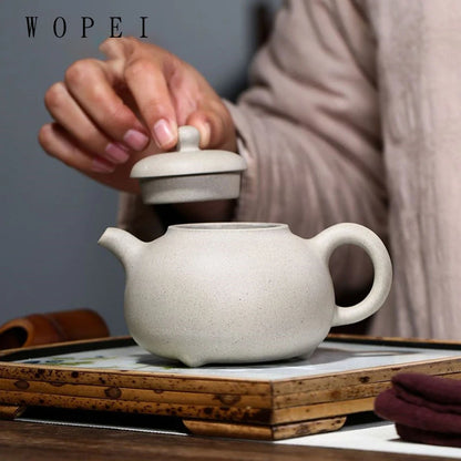 270ml Yixing Famous Purple Clay Teapots Master Handmade Tea Pot Beauty Kettle Chinese Zisha Tea Set Customized Gifts Drinkware