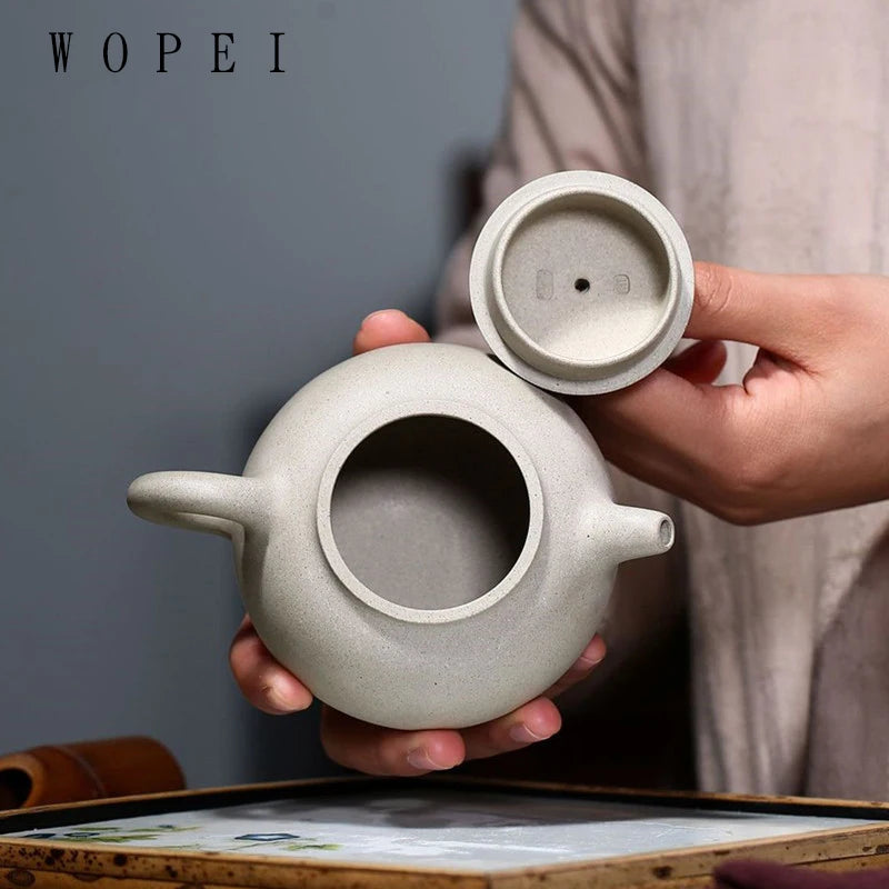 270ml Yixing Famous Purple Clay Teapots Master Handmade Tea Pot Beauty Kettle Chinese Zisha Tea Set Customized Gifts Drinkware