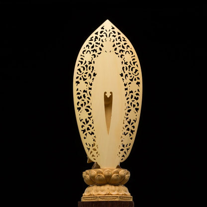 27cm Japan Guan Yin Buddha Statue Carving Buddha God Woodcraft Feng Shui Decoration Wood Home Decoration