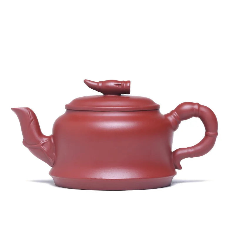 280cc Yixing clay teapot Hand made Tea Pot Original Ore Red Nafo Stone Ladle Chinese Tea Pot Kung Fu Tea Set
