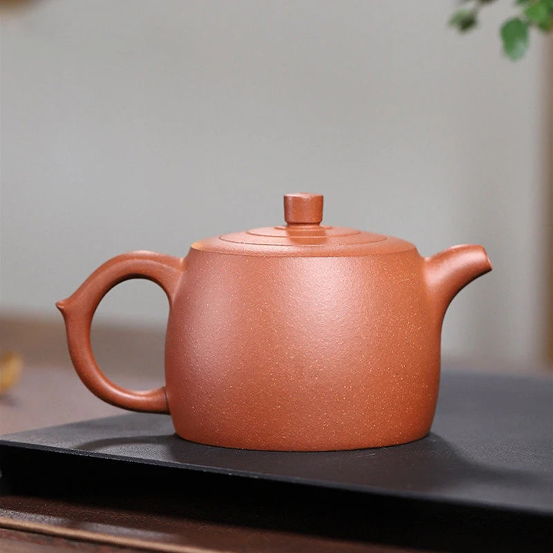 280ml Authentic Yixing Purple Clay Teapots Famous Artists Handmade Large Capacity Tea Pot Kettle Chinese Zisha Tea Set Teaware
