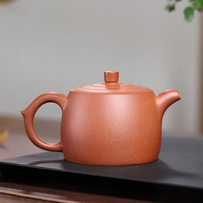 280ml Authentic Yixing Purple Clay Teapots Famous Artists Handmade Large Capacity Tea Pot Kettle Chinese Zisha Tea Set Teaware
