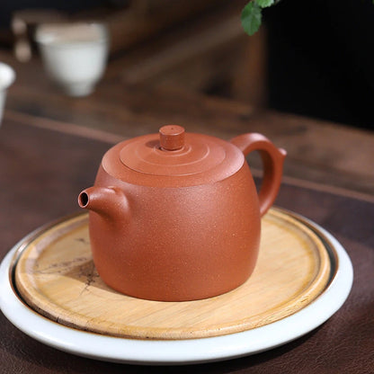 280ml Authentic Yixing Purple Clay Teapots Famous Artists Handmade Large Capacity Tea Pot Kettle Chinese Zisha Tea Set Teaware
