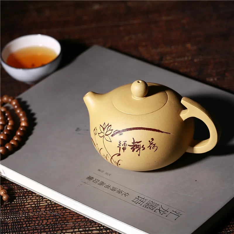 280ml Chinese Kungfu Ceramic teapot Yixing Zisha tea pot purple clay teapot pu'er black tea gift Wholesale Free shipping