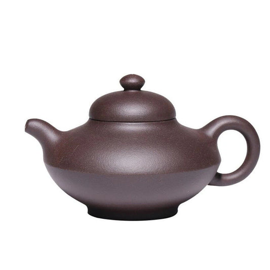 280ml Chinese Yixing Large Capacity Purple Clay Teapots Famous Handmade Tea Pot Raw Ore Purple Mud Kettle High-end Zisha Tea Set