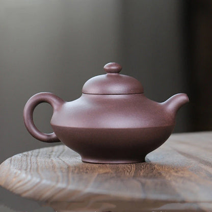 280ml Chinese Yixing Large Capacity Purple Clay Teapots Famous Handmade Tea Pot Raw Ore Purple Mud Kettle High-end Zisha Tea Set
