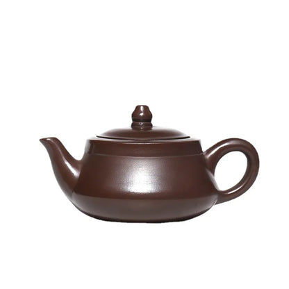 280ml Chinese Yixing Purple Clay Tea Pot Home Dahongpao Customized Teaware Handmade Xishi Teapot Kettle Tea Ceremony