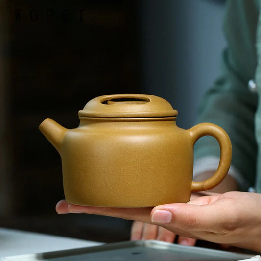 280ml Chinese Yixing Purple Clay Teapots Authentic Handmade Tea Pot Raw ore Beauty Kettle Master Zisha Tea Set Customized Gifts