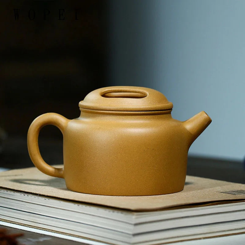280ml Chinese Yixing Purple Clay Teapots Authentic Handmade Tea Pot Raw ore Beauty Kettle Master Zisha Tea Set Customized Gifts